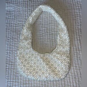 Beaded Pearl Purse - perfect for brides!